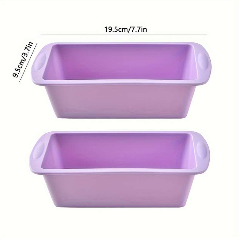 2pcsSilicone Loaf Pan