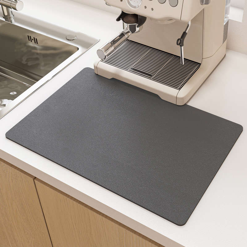 Kitchen Counter Dish Drying Mat