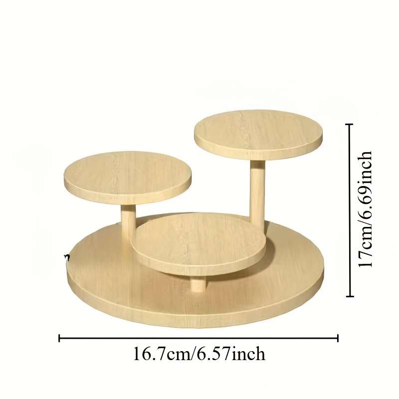 Three To Five-Tier Wooden Shelving Unit