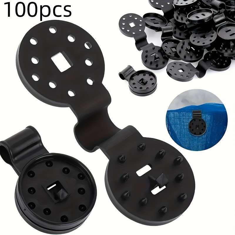 Black Shade Cloth Clips