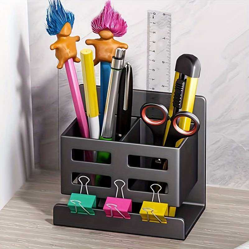 Versatile Wall-Mounted Bathroom Organizer