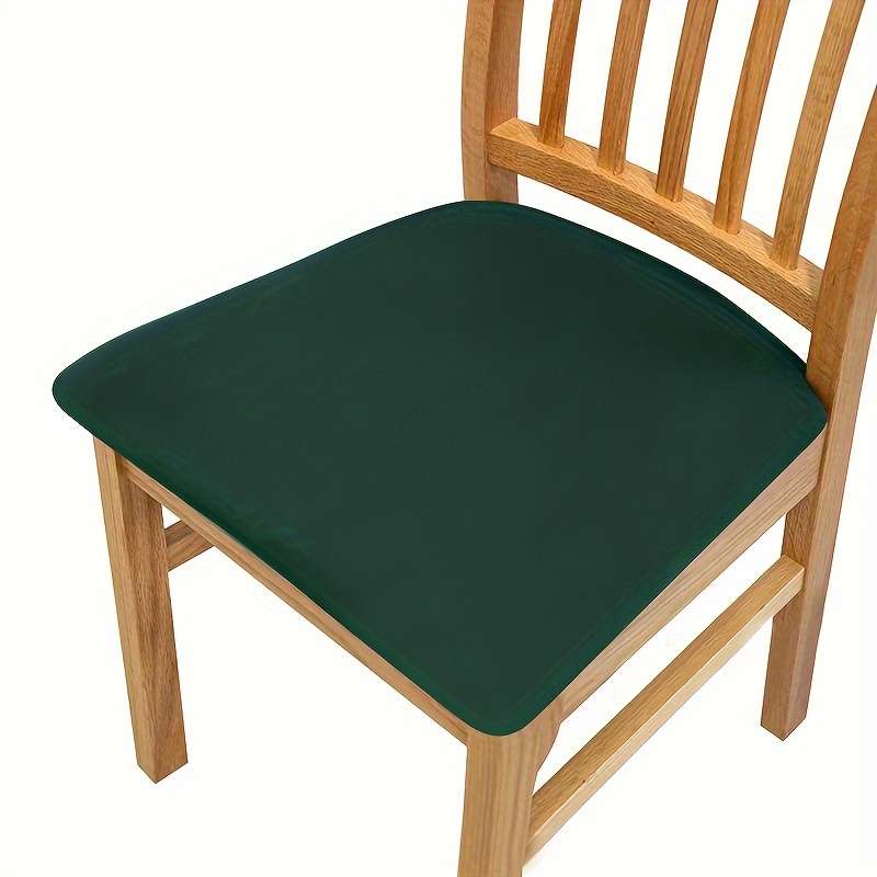 Set Of 4 Waterproof Elastic Milk Fiber Fabric Stool Covers