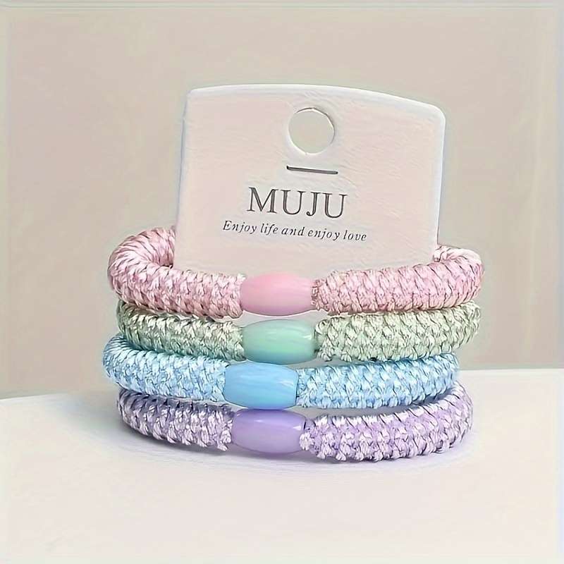 Elegant 4pcs Hair Tie Set