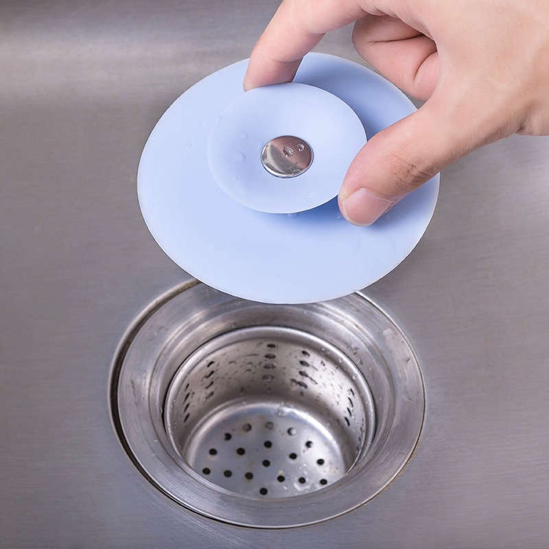 2-in-1 Silicone Drain Stopper