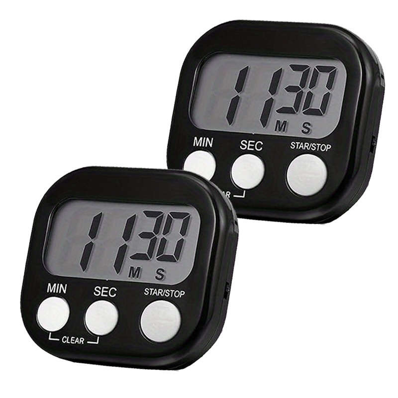 1pcs Digital Kitchen Timer Magnetic Timers