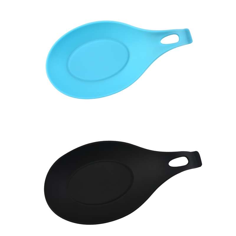 2pcs Silicone Spoon Rest Set
