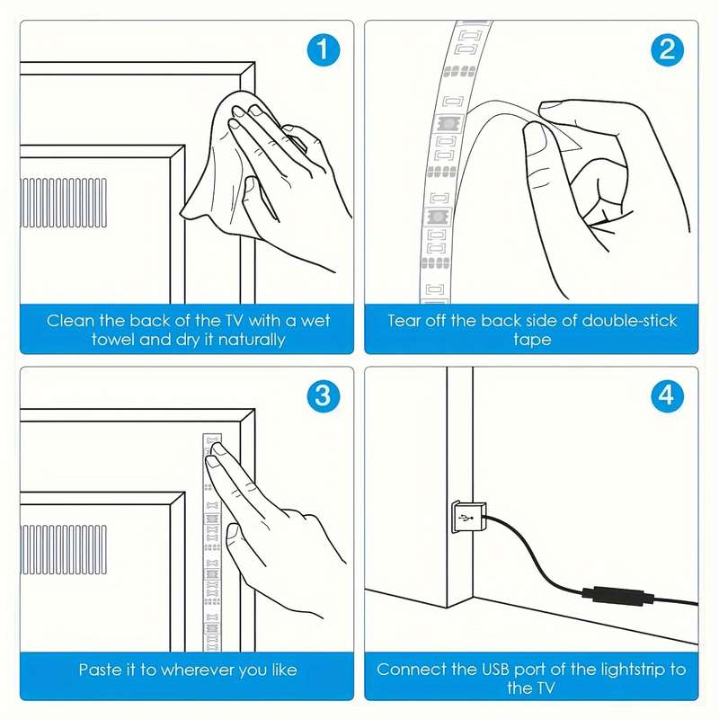 Smart Motion Sensor LED Strip Light