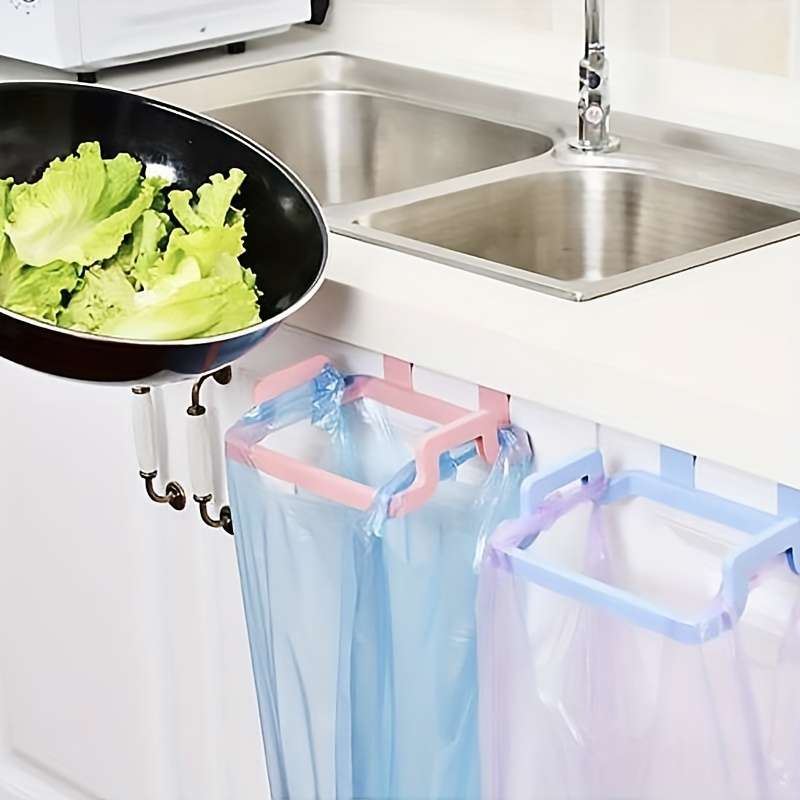 1pc Over-The-Cabinet Garbage Containe