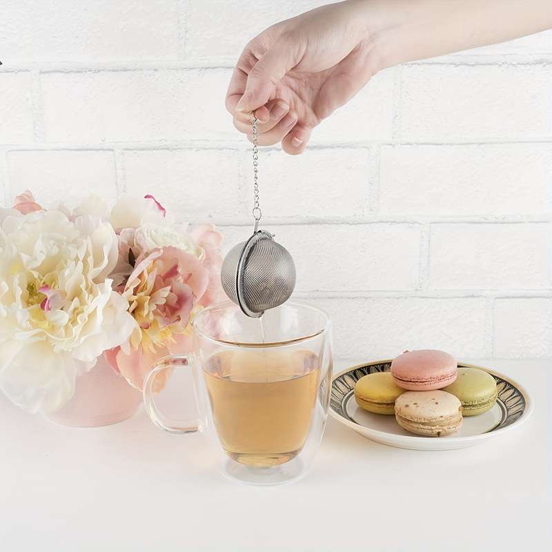 1pc 304 Stainless Steel Seasoning Filter Ball