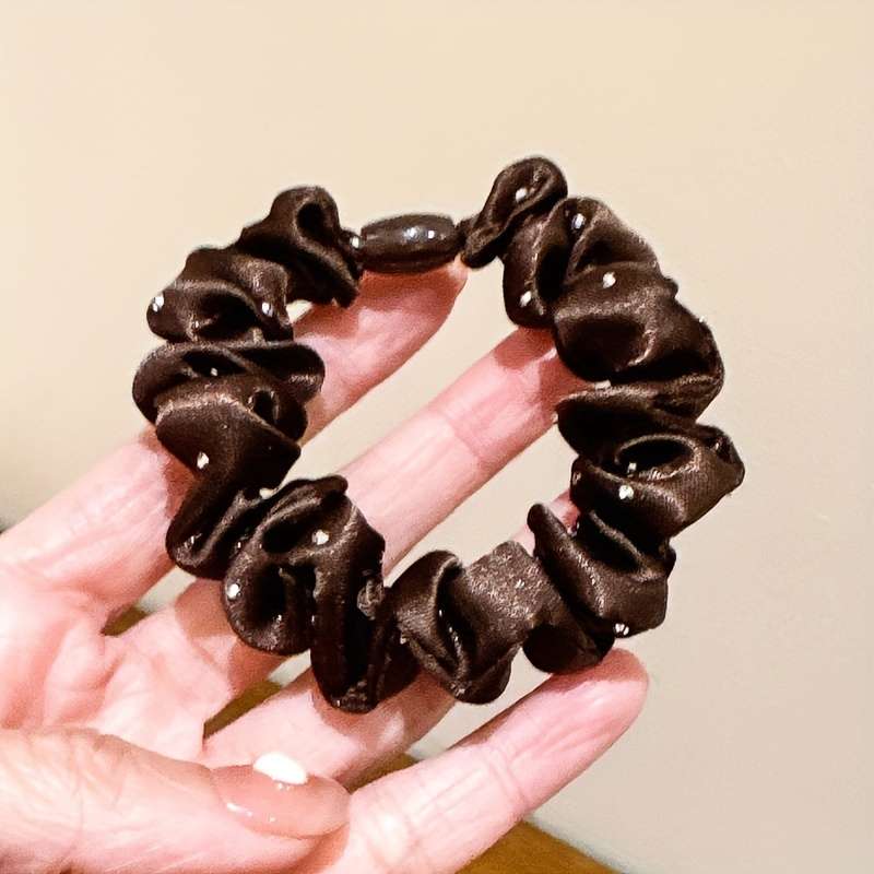Elegant Satin Scrunchie