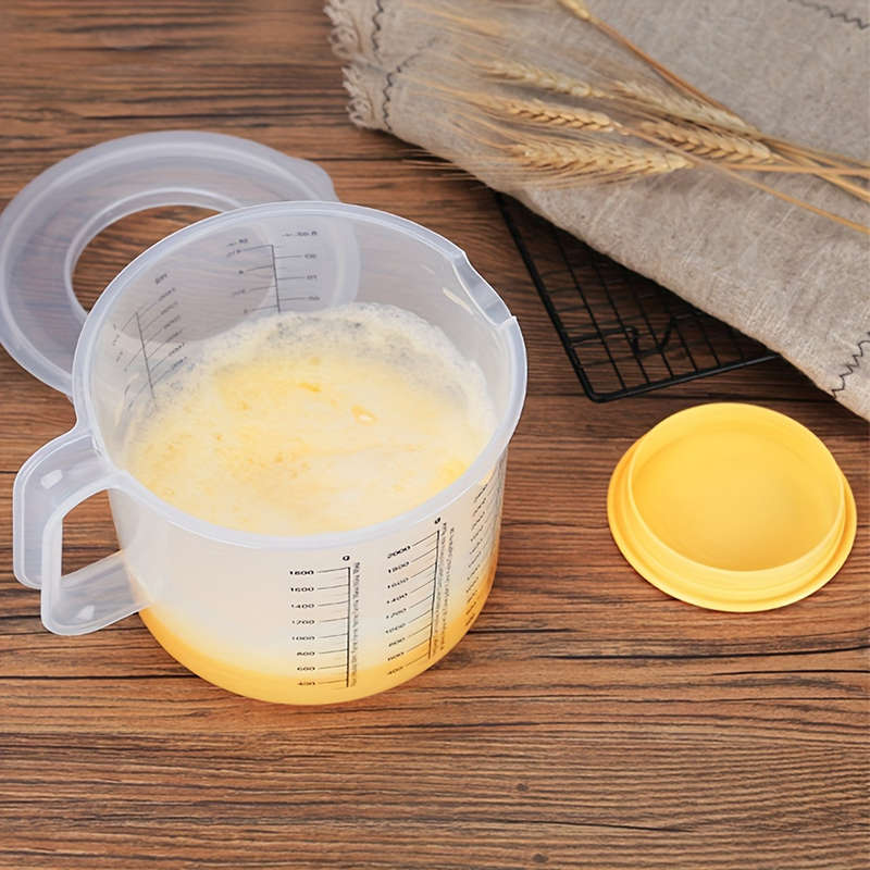 Versatile Mixing Bowl with Lid Measuring Cups