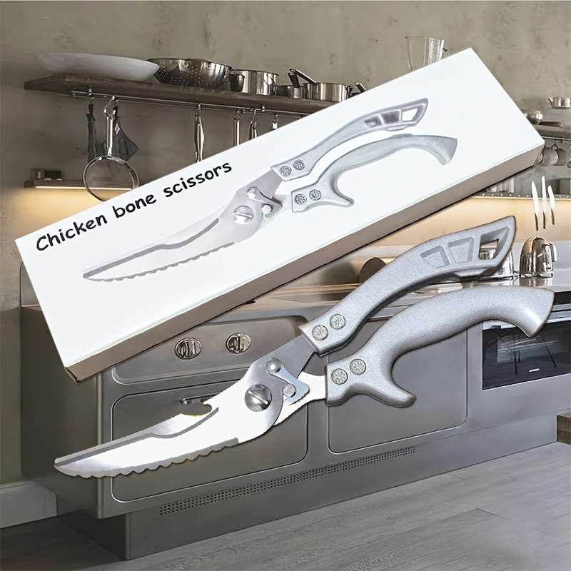 1pc Stainless Steel Kitchen Scissors