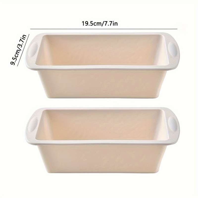 2pcsSilicone Loaf Pan
