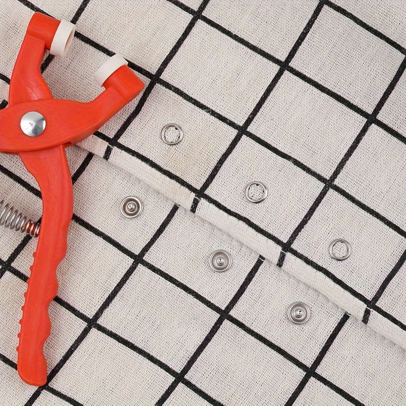 50 Sets Snap Fastener Kit with Pliers