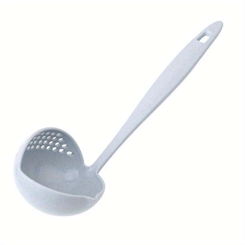 2-in-1 Long Handle Soup Spoon with Built