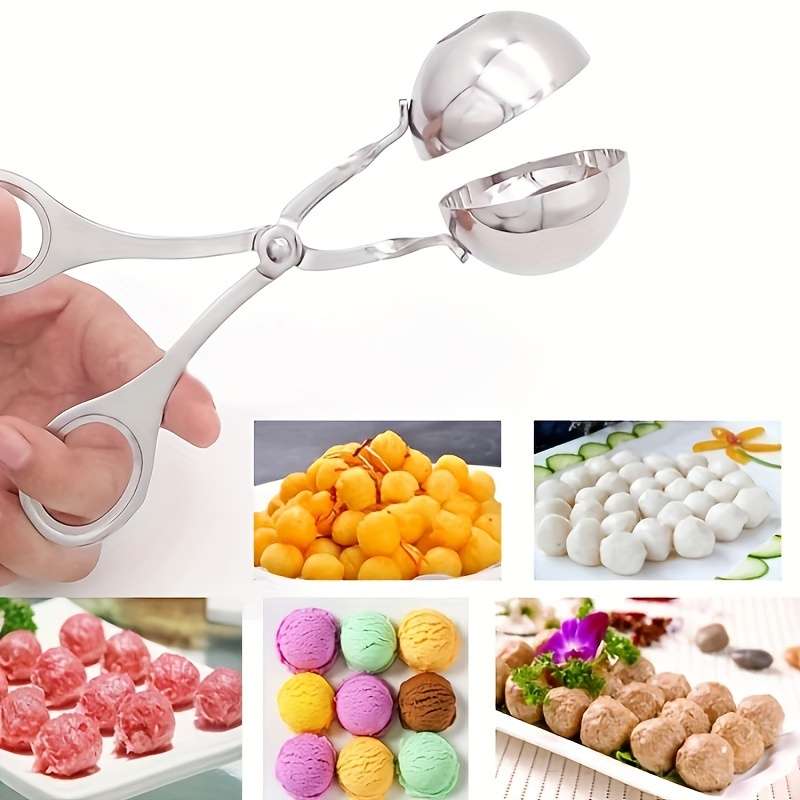1pc Stainless Steel Meat Ballers
