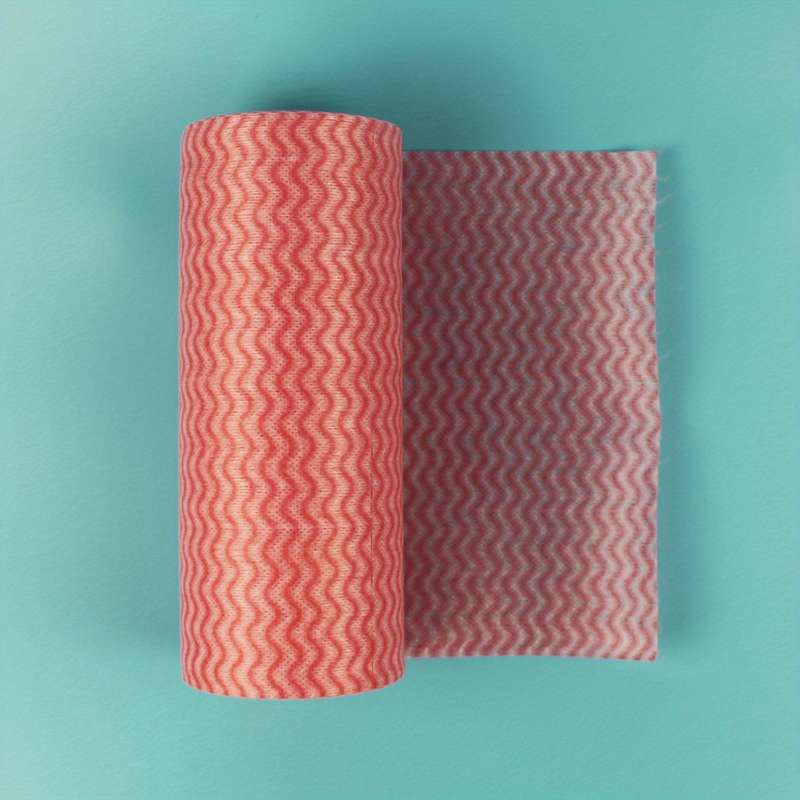 50pcs/roll Thickened Dish Cleaning Wipes