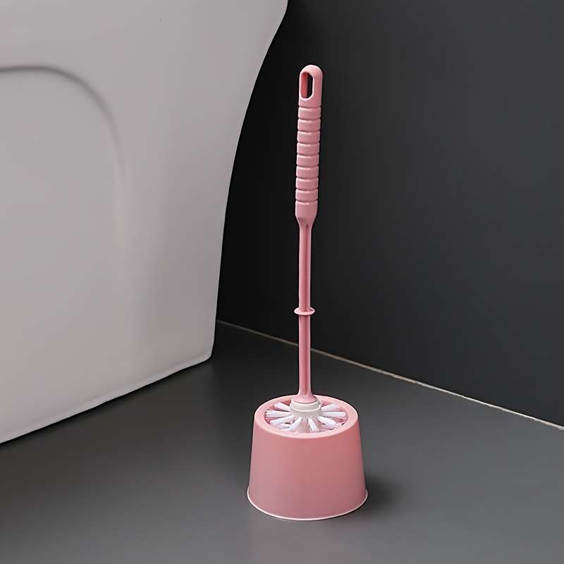 Easy-Clean Toilet Brush Set with Holder