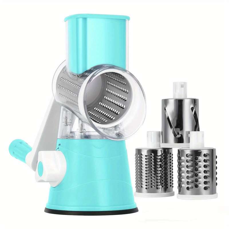 Rotary Cheese Grater And Vegetable Slicer
