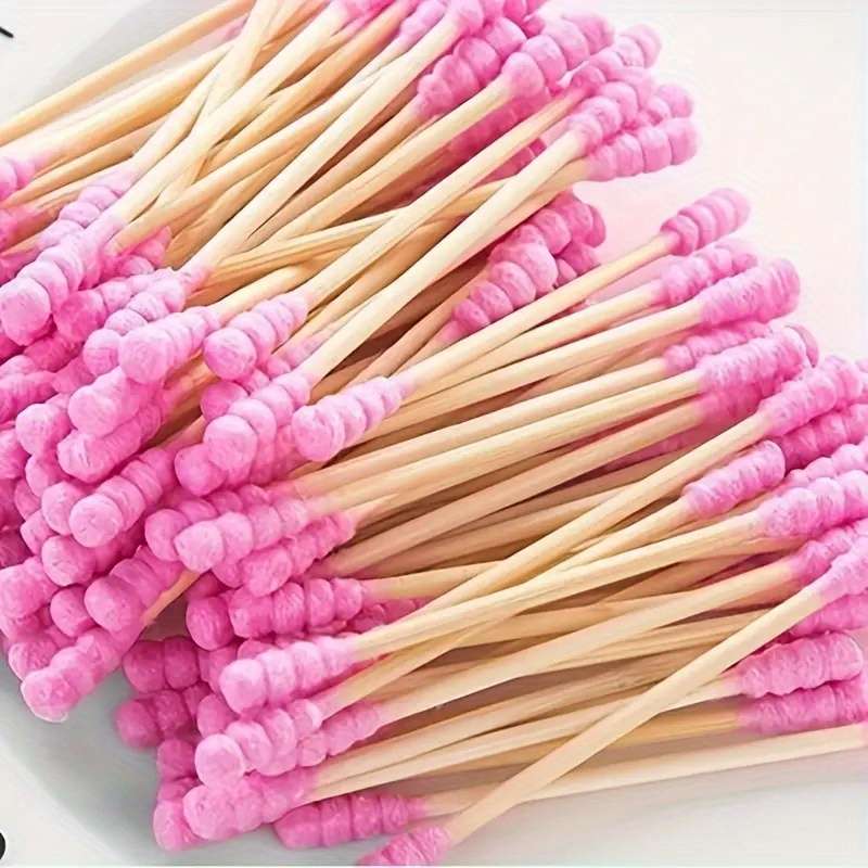 Double ended cotton swabs
