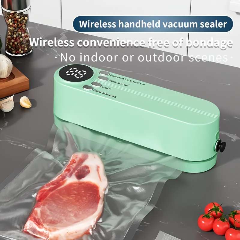 Portable USB Rechargeable Vacuum Sealer