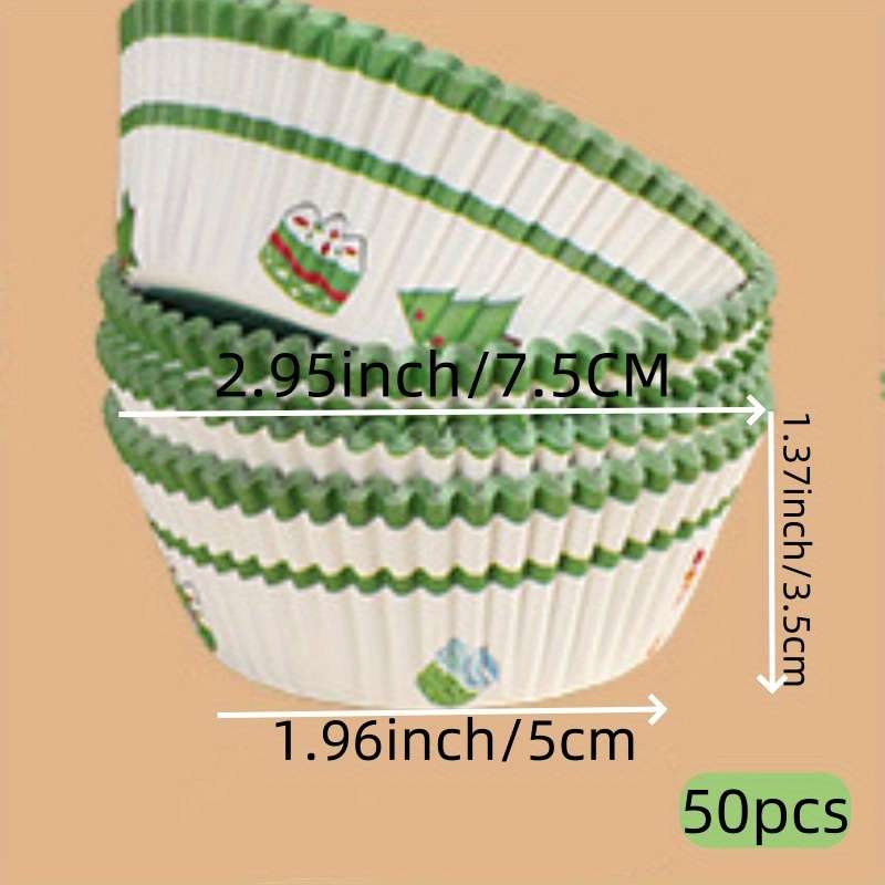 Christmas Series Of Cake Cups