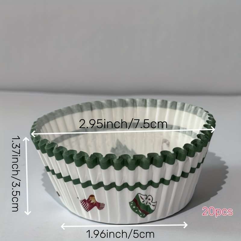 Christmas Series Of Cake Cups