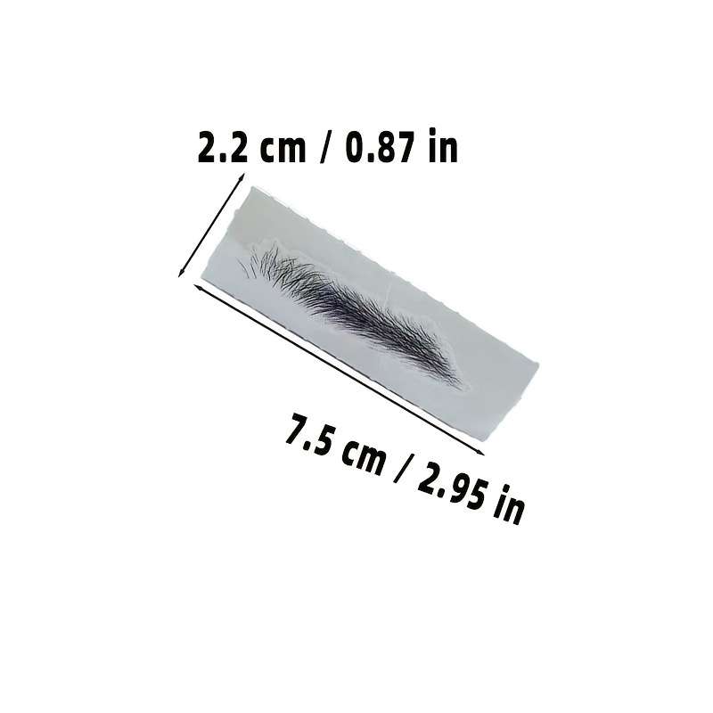 2 Pairs Realistic Waterproof Eyebrow Tattoo Stickers