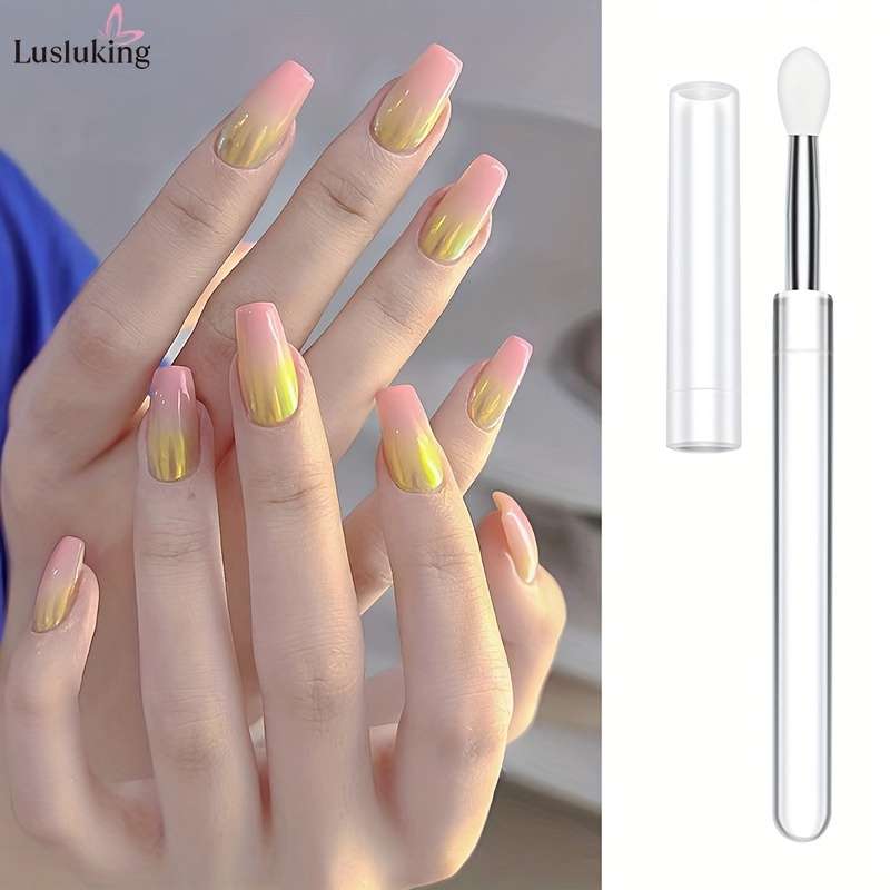 1pc Multifunctional Nail Art Silicone Applicator Stick