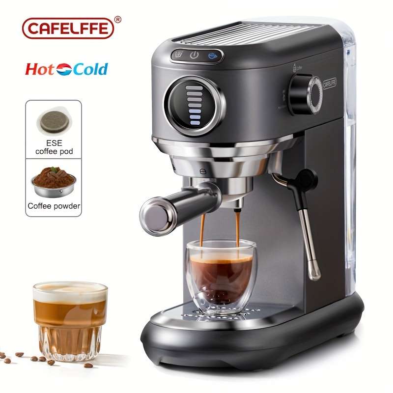 Stainless Steel Espresso Machine