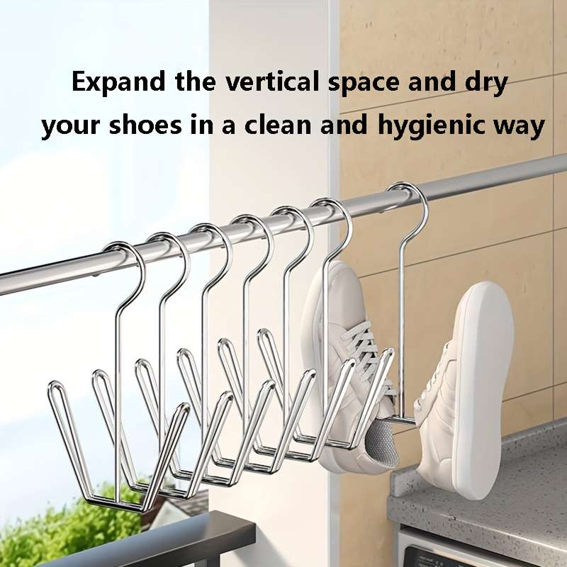 1 PCS Stainless Steel Shoe Rack