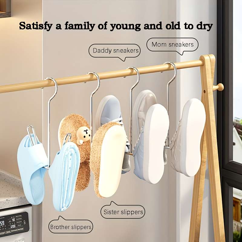 1 PCS Stainless Steel Shoe Rack