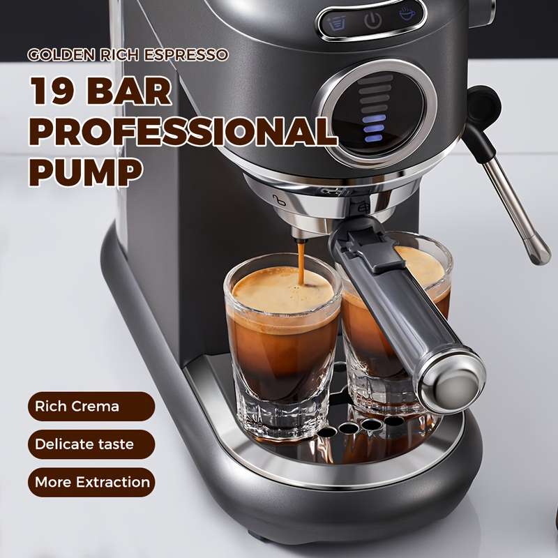 Stainless Steel Espresso Machine
