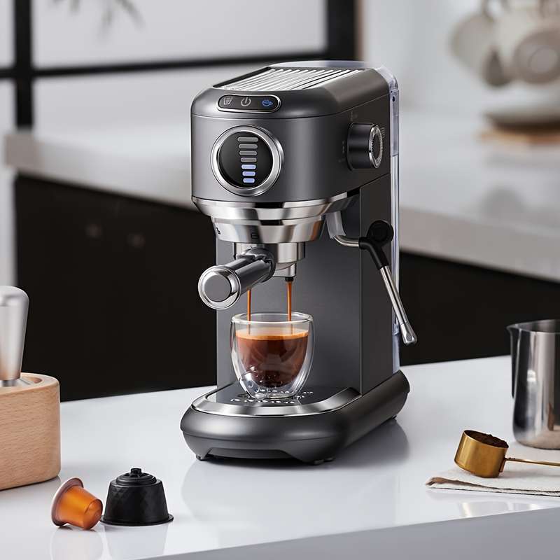 Stainless Steel Espresso Machine