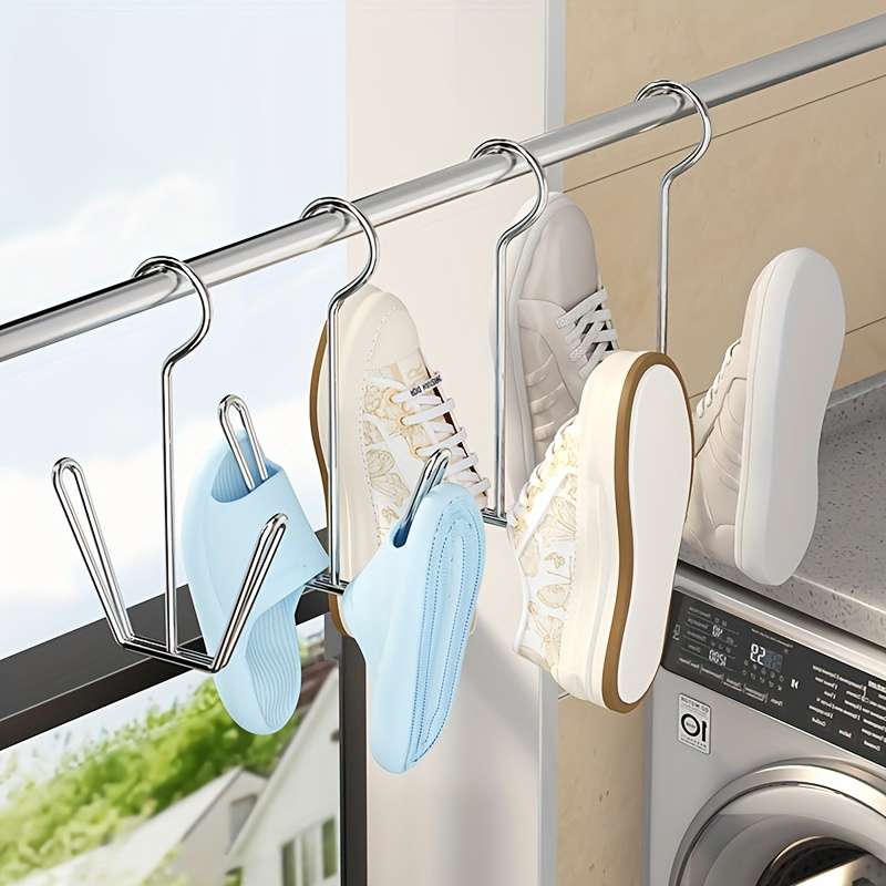1 PCS Stainless Steel Shoe Rack