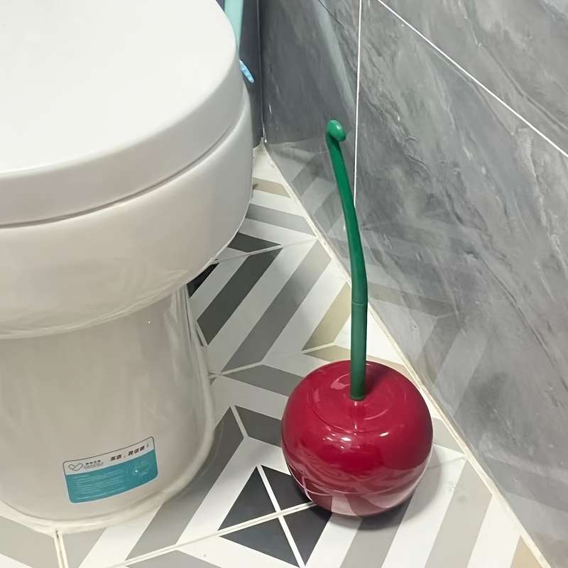 1 Set Of Novelty Cherry Toilet Brush