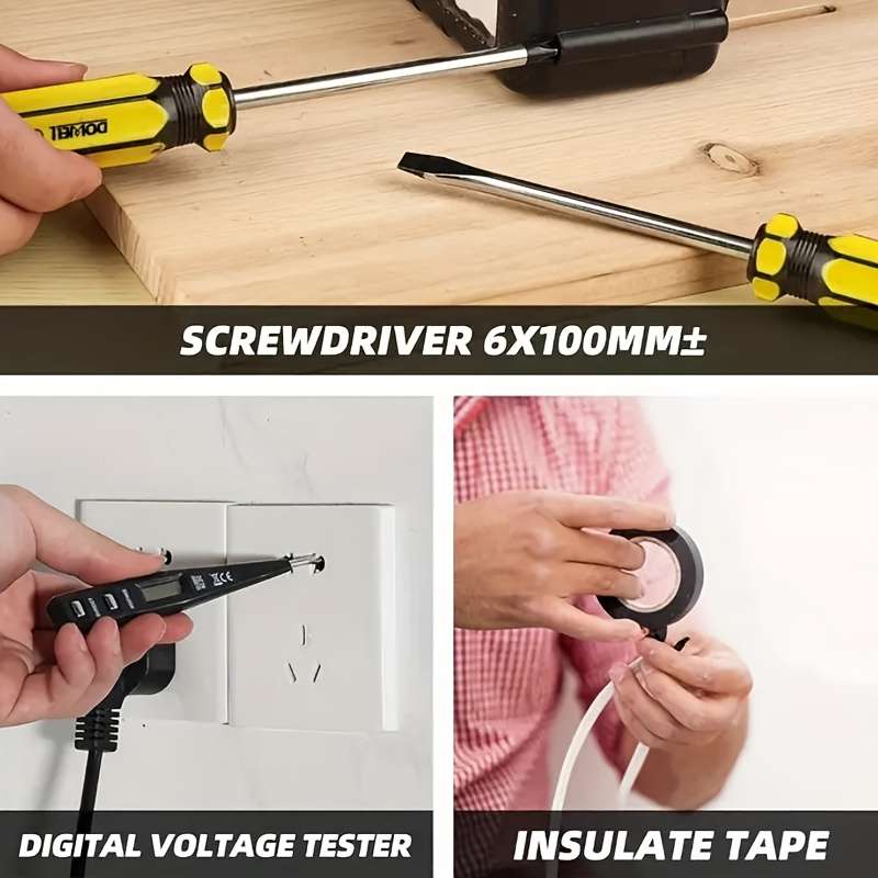 9-Piece Durable Household Tool Set