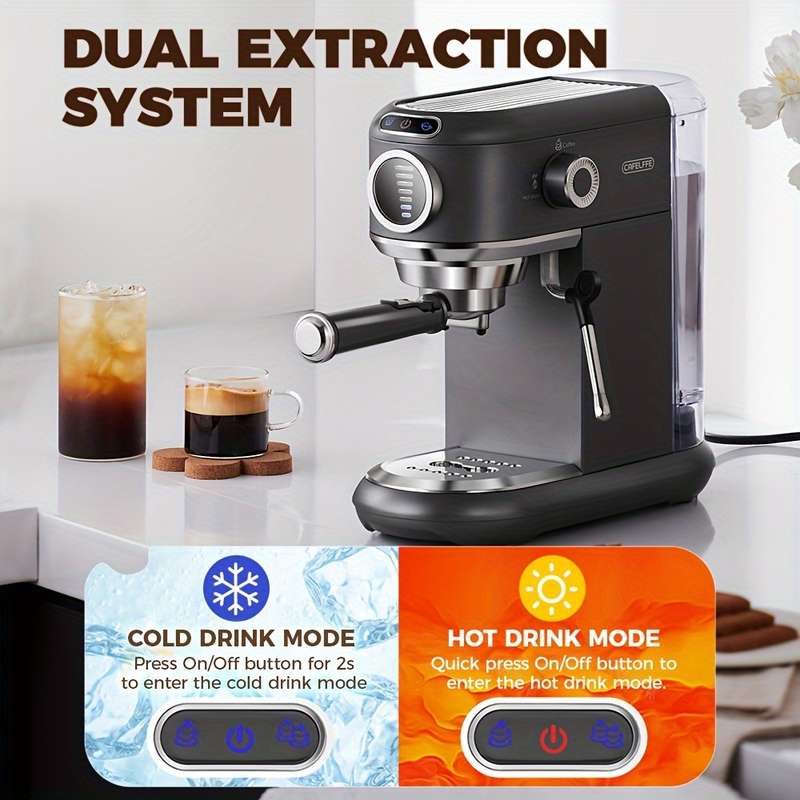 Stainless Steel Espresso Machine