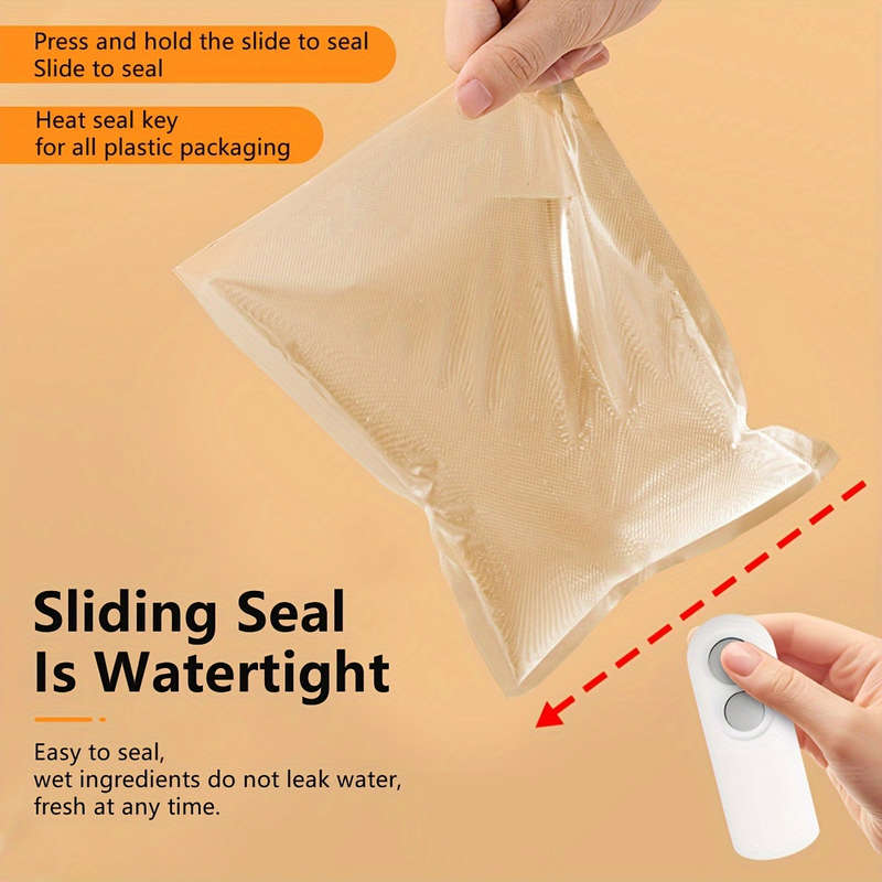 2 in 1 Rechargeable Mini Snack Bag Sealer