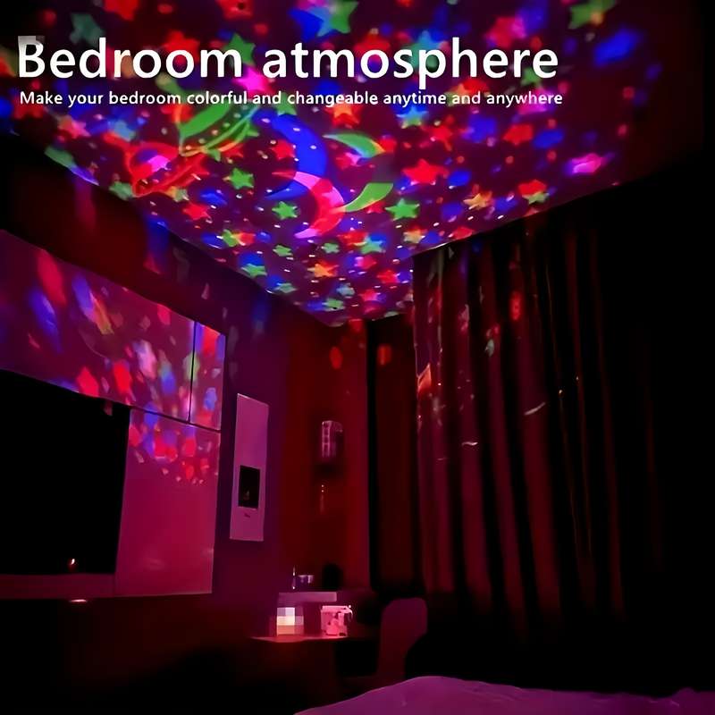 Star Projector Desk Lamp