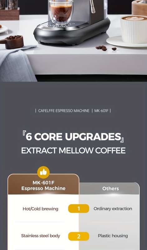 Stainless Steel Espresso Machine