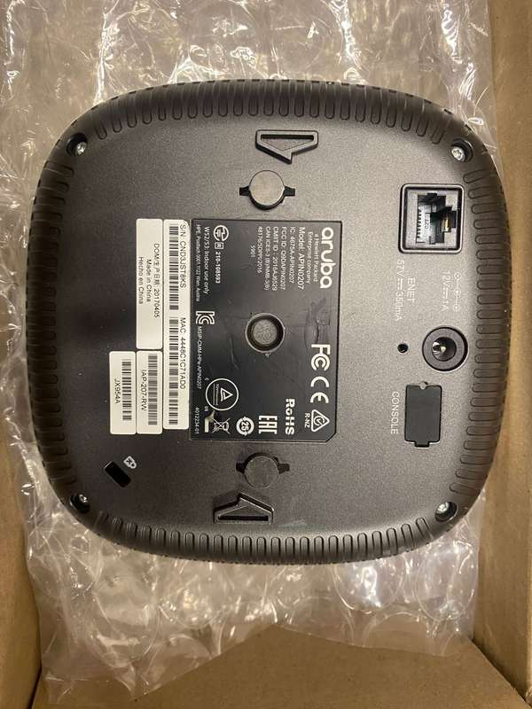 Aruba IAP 207 802.11ac Dual Band Access Point  JX954A