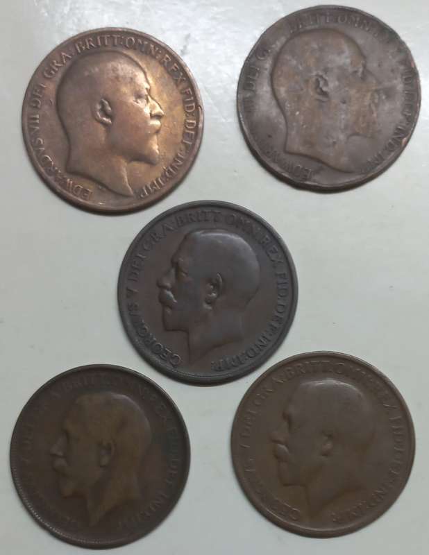 Great Britain  Old Penny lot
