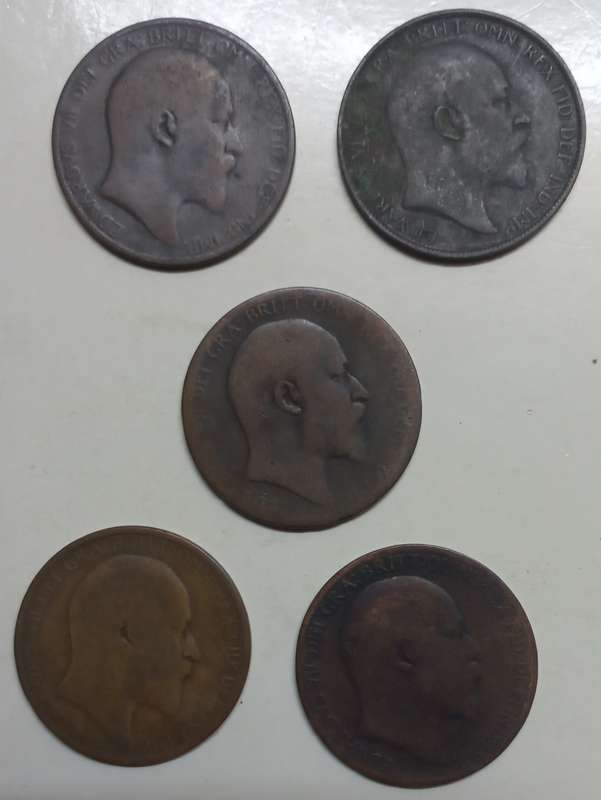 Great Britain  Old Penny lot