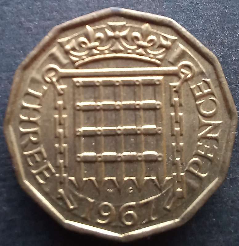 Britain 1967 3 Pence