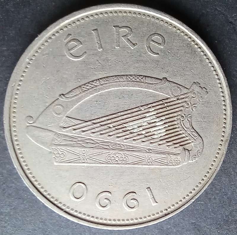 Ireland 1990 1 Pound