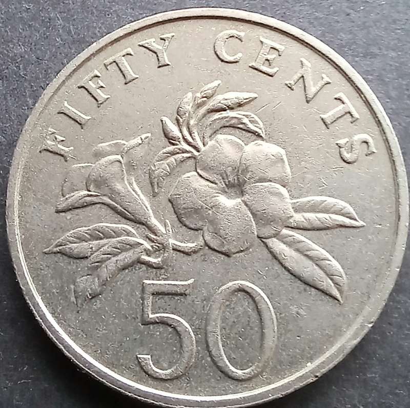 Singapore 1991 50c