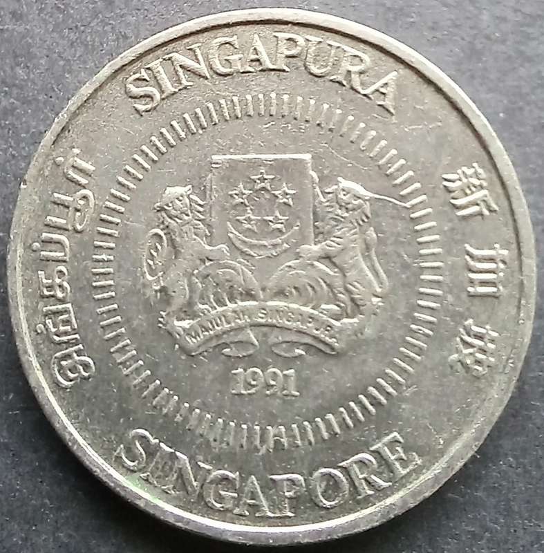 Singapore 1991 50c