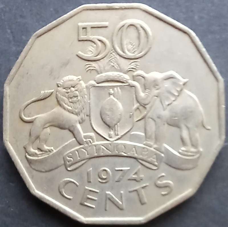 Swaziland 1974 50c