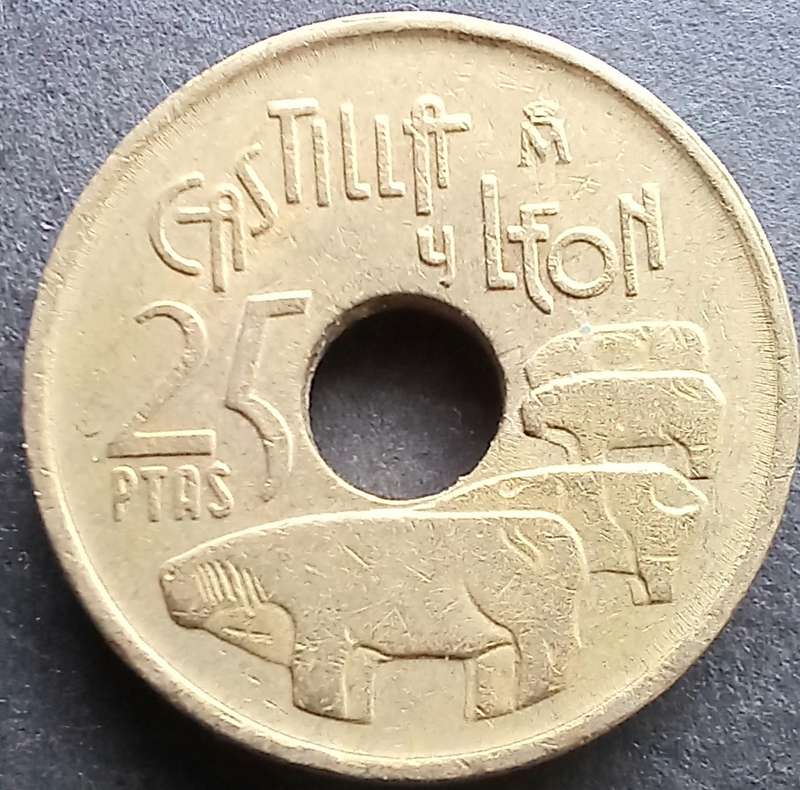 Spain 1995 25 Pesetas